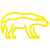 Asian Badger Icon